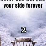 Choose a chair and see who will stay by your side forever
