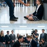 THE BILLIONAIRE FATHER WALKED INTO THE SCHOOL CAFETERIA WITHOUT A SUIT AND SAW HIS DAUGHTER EATING LEFTOVERS… “Keep the Scraps, Princess” a woman next to his daughter said… WHAT HE DID NEXT LEFT THE ENTIRE SCHOOL FROZE