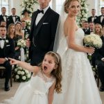 A Little Girl Suddenly Burst “Don’t Marry Her!” at the Billionaire Mafia Boss’s Wedding—Then the Bride Smiled Like She Had Already Won