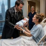 The hospital room felt smaller as Grant stepped inside, the door clicking shut with a finality that echoed the end of their seven-month silence.